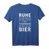 Staatlich geprüfter Techniker Motiv T-Shirt – Perfektes Geschenk für Abschluss, Prüfung und Weiterbildung in Maschinenbau & Elektrotechnik