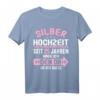 25 Jahre verheiratet Silber Hochzeit T-Shirt – Witziges Partner-Outfit & Geschenk für den 25. Hochzeitstag