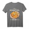 Lustiges XXL Schnitzel T-Shirt für Männer und Frauen - Paniertes Schnitzel Outfit zum Lachen, Freunde treffen und Schnitzel essen