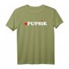 Pupsik russischer Slogan Valentinstag T-Shirt – Originelles Geschenk für Liebste, Familie und Freunde mit russischem Bezug