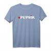 Pupsik russischer Slogan Valentinstag T-Shirt – Originelles Geschenk für Liebste, Familie und Freunde mit russischem Bezug