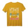 I don't eat my homies - Cooles Vegetarier & Veganer T-Shirt als Geschenk für Veganer zum Geburtstag und Tierschutz-Statement