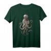 Fun Boho Schnorchel T-Shirt mit Kraken und Unterwasser-Monster - Eklektisches Steampunk-Design für Taucher, Meeresliebhaber & Kraken-Fans