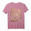 Lustiges Giraffen-Muster Halloween-Kostüm Braun Punkte T-Shirt – Originelles Tierkostüm für Giraffen-Fans und Halloween