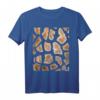 Lustiges Giraffen-Muster Halloween-Kostüm Braun Punkte T-Shirt – Originelles Tierkostüm für Giraffen-Fans und Halloween