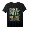 Onkel Pate Legende Taufpate Patenonkel Patenkind Geschenk T-Shirt - Lustiges Geschenk für Taufe, Firmung & Geburtstag