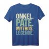 Onkel Pate Legende Taufpate Patenonkel Patenkind Geschenk T-Shirt - Lustiges Geschenk für Taufe, Firmung & Geburtstag