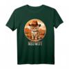 MEOWDY Katze Meme Lustig Wild West Cowboy Howdy Partner T-Shirt – Humorvolles Tier-Design für Katzen- und Western-Fans