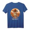 MEOWDY Katze Meme Lustig Wild West Cowboy Howdy Partner T-Shirt – Humorvolles Tier-Design für Katzen- und Western-Fans