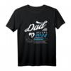 Dad 2024 Loading Ladebalken - Witziges Vatertag & Schwangerschaftsankündigungs T-Shirt für werdende Väter