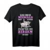 Damen Ziegen Hirt Landwirtin Geschenk - Lustiges Ziegen T-Shirt für Frauen, Bäuerinnen & Ziegenzüchterinnen