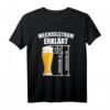 Wechselstrom erklärt mit Bier - Lustiges Elektriker T-Shirt für Elektriker, Techniker und Elektroniker mit Humor
