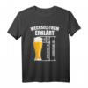 Wechselstrom erklärt mit Bier - Lustiges Elektriker T-Shirt für Elektriker, Techniker und Elektroniker mit Humor