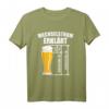Wechselstrom erklärt mit Bier - Lustiges Elektriker T-Shirt für Elektriker, Techniker und Elektroniker mit Humor