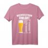 Wechselstrom erklärt mit Bier - Lustiges Elektriker T-Shirt für Elektriker, Techniker und Elektroniker mit Humor