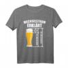 Wechselstrom erklärt mit Bier - Lustiges Elektriker T-Shirt für Elektriker, Techniker und Elektroniker mit Humor