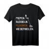 Ablauf beim Sondeln T-Shirt – Lustiges Zubehör für Sondengänger und Schatzsucher mit Spruch 'Piepen. Buddeln. Fluchen. Wiederholen.'