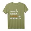 Ablauf beim Sondeln T-Shirt – Lustiges Zubehör für Sondengänger und Schatzsucher mit Spruch 'Piepen. Buddeln. Fluchen. Wiederholen.'