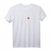 Herzschlag Wein T-Shirt für Weinliebhaber – Lustiges Wein Design mit Herz und Weinglas, Perfekt für Weinfest & Weinabend