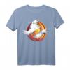 Ghostbusters Classic Logo Halloween Pumpkin Graphic T-Shirt - Lizenziertes Ghostbusters Fan-Shirt für Halloween & Nostalgie-Liebhaber