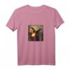 Meme T-Shirt mit Dabbing Mona Lisa - Lustiges Kunstmotiv für Kunst- und Meme-Fans, Streetwear-Style