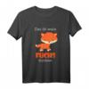 Das ist mein Fuchs Kostüm Karneval T-Shirt – Originelles Fasching Shirt für Kinder, Damen & Herren, Perfekt für Fuchsliebhaber und Karnevals-Muffel
