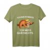 Ich bin in Rente ich muss gar nix - Lustiges Faultier Rentner T-Shirt als Geschenkidee für Ruhestand, Pensionierung & Abschied