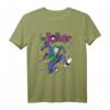 DC Comics Batman Joker Cards Jump T-Shirt - Offizielles Warner Bros Lizenzprodukt für Superhelden Fans