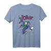 DC Comics Batman Joker Cards Jump T-Shirt - Offizielles Warner Bros Lizenzprodukt für Superhelden Fans