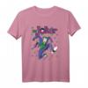 DC Comics Batman Joker Cards Jump T-Shirt - Offizielles Warner Bros Lizenzprodukt für Superhelden Fans