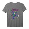DC Comics Batman Joker Cards Jump T-Shirt - Offizielles Warner Bros Lizenzprodukt für Superhelden Fans