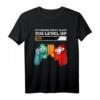 Gaming Zocken Konsole PS5 Level up Geburtstag Gamer Spruch T-Shirt – Lustiges Geschenk für Zocker und Gamer-Freunde