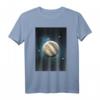 Planet Jupiter T-Shirt - Klassisch geschnitten mit doppeltem Saum für Astronomie-Fans und Weltraumbegeisterte