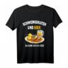 Schweinebraten Bayrisch Brotzeit in der Wirtschaft T-Shirt – Lustiges Bayern Motiv für Biergarten & Wirtshausbesuche