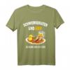 Schweinebraten Bayrisch Brotzeit in der Wirtschaft T-Shirt – Lustiges Bayern Motiv für Biergarten & Wirtshausbesuche