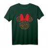 HapDeer Minnie Mouse Icon Holiday T-Shirt - Festliche Disney Shirts für Familie, Kinder & Erwachsene