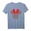 HapDeer Minnie Mouse Icon Holiday T-Shirt - Festliche Disney Shirts für Familie, Kinder & Erwachsene