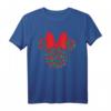 HapDeer Minnie Mouse Icon Holiday T-Shirt - Festliche Disney Shirts für Familie, Kinder & Erwachsene