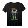 Onkel Elf Weihnachts T-Shirt - Lustiges Familienoutfit für Weihnachten, perfekte Geschenkidee für Damen, Herren, Kinder & Freunde