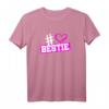 BFF Bestie Beste Freundin T-Shirt für Zwei - Partnerlook für Mädchen & Frauen, Geschenkidee für Geburtstage & Weihnachten