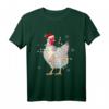 Lustiges Huhn Weihnachts-T-Shirt für Kinder und Erwachsene – Perfektes Geschenk für Vogel- und Hühner-Liebhaber zu Weihnachten