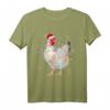 Lustiges Huhn Weihnachts-T-Shirt für Kinder und Erwachsene – Perfektes Geschenk für Vogel- und Hühner-Liebhaber zu Weihnachten