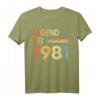 Lustiges 41. Geburtstag T-Shirt für Mann und Frau – Vintage Geschenkidee für 1981 Geborene, perfekt für Geburtstag & Dekoration
