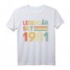Lustiges 41. Geburtstag T-Shirt für Mann und Frau – Vintage Geschenkidee für 1981 Geborene, perfekt für Geburtstag & Dekoration