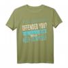 Funny Sarcastic My Opinion Offended You T-Shirt – Witziges Statement-Shirt für Geburtstage, Weihnachten & Abschlussfeiern
