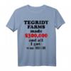 HapDeer T-Shirt mit Aufdruck 'made $300,000 and all I got' – Humorvolles Geschenk für Männer zum runden Geburtstag