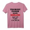 HapDeer T-Shirt mit Aufdruck 'made $300,000 and all I got' – Humorvolles Geschenk für Männer zum runden Geburtstag
