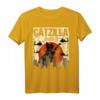 Lustiges Catzilla Katzen T-Shirt für Katzenliebhaber – Vintage Geschenkidee für Männer, Frauen und Kinder
