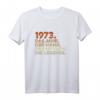 Geburtstag Geschenk Jahrgang 1973 Mann - Mythos Legende Vintage T-Shirt für runde Geburtstage & Oldtimer Fans