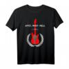 HapDeer T-Shirt mit Gitarrenlogo – Klassisch geschnitten, langlebiges Geschenk für Musikliebhaber
